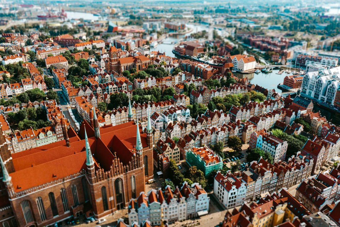 siguran grad europe gdanjsk poljska