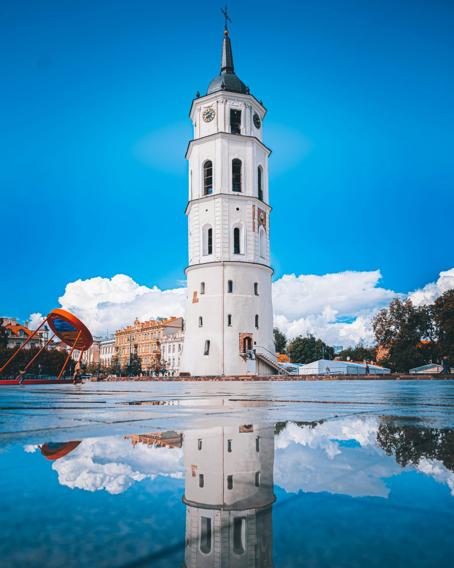 sigurna turisticka destinacija grad vilnius litva