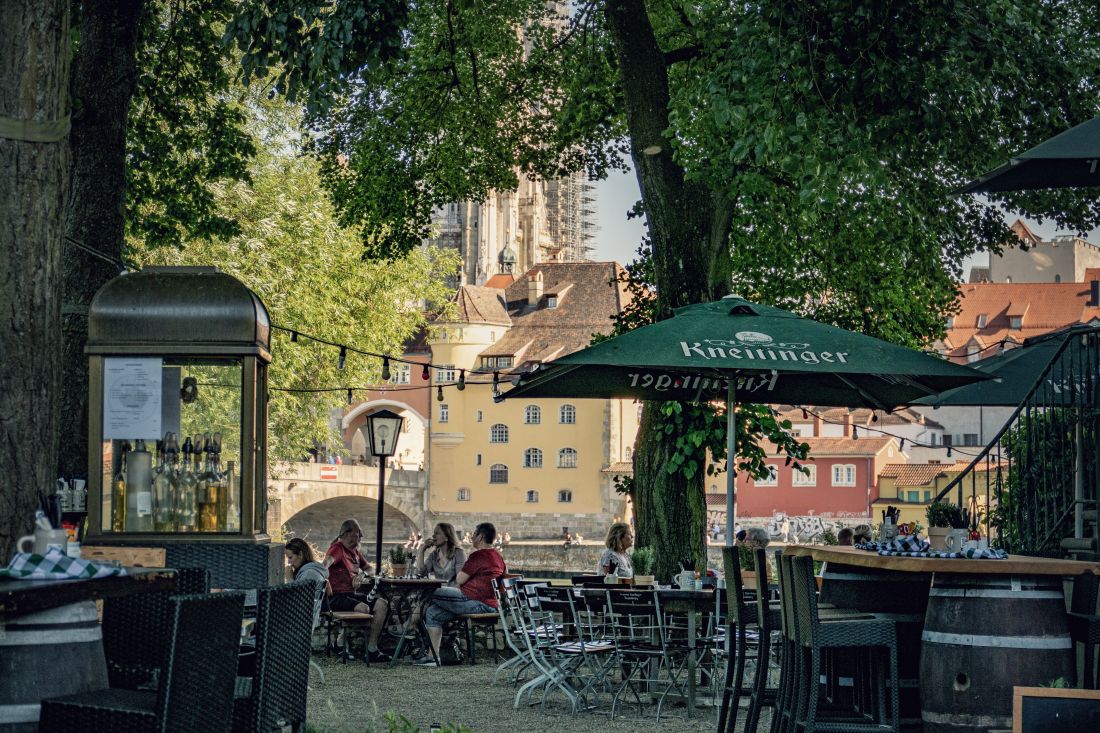 Alte Linde restoran regensburg bavarska njemacka