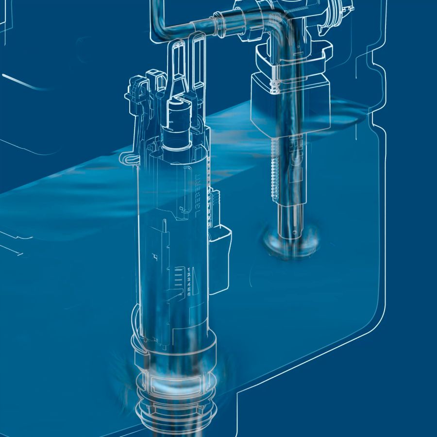 MASTERING WATER - Geberit vodokotlić