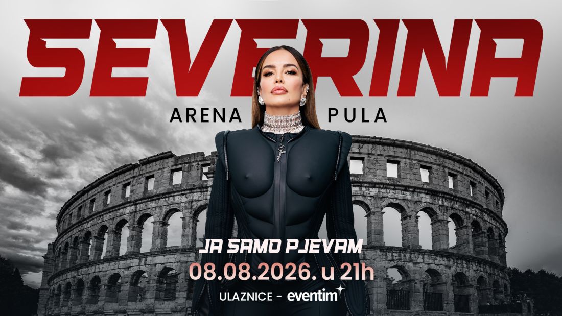 Severina arena Pula koncert 2026