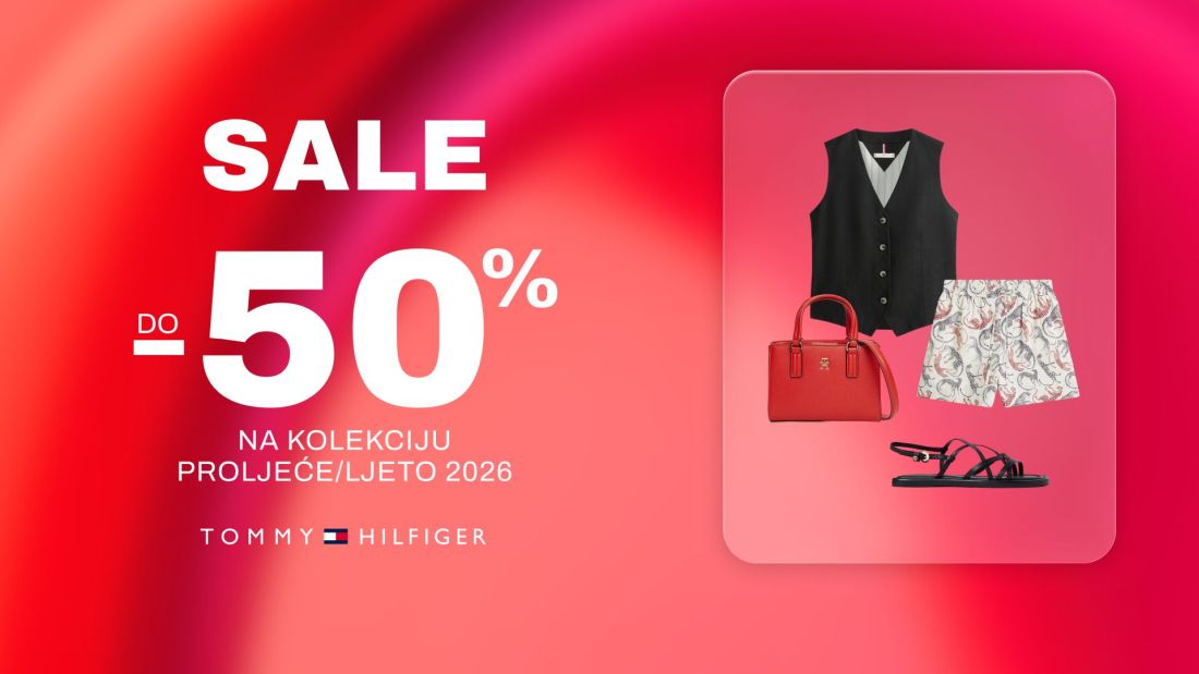 Tommy Hilfiger sezonsko snizenje popusti zenske torbice cipele sandale haljine