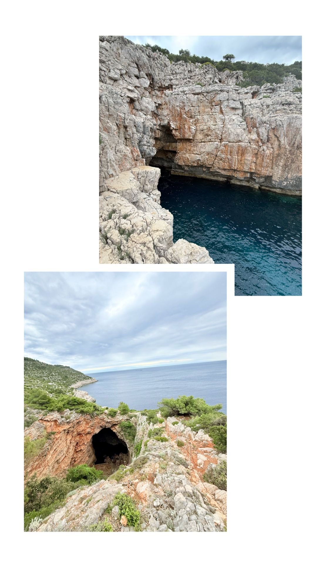 odisejeva spilja otok mljet hrvatska croatia