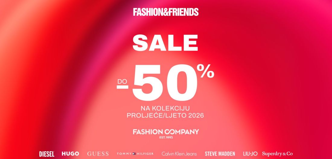 snizenje 50 posto rasprodaja odjece centar arena