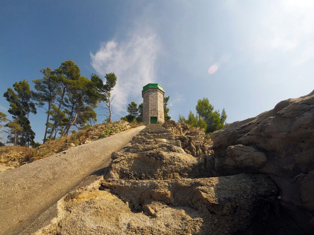 Otok Rab Hrvatska staze za hodanje
