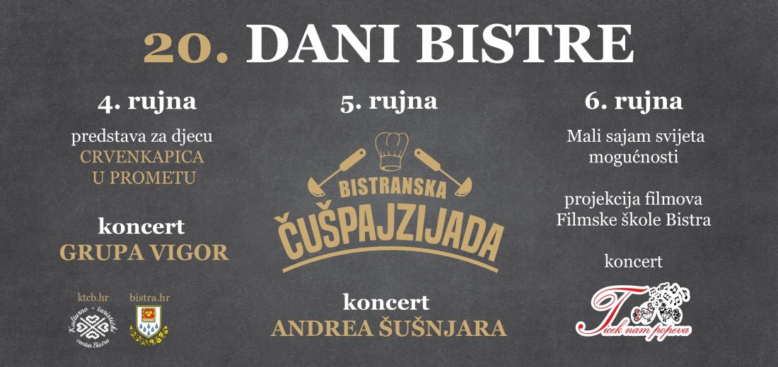 jubilarni Dani Bistre sadrzaj program 2026