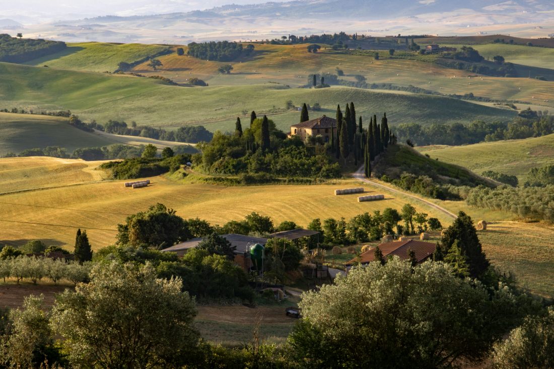 toscana toskana panorama putovanje vlakom