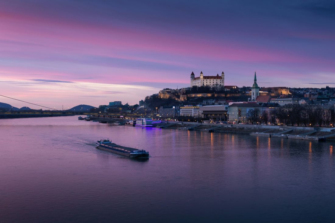 bratislava dunav zalazak sunca putovanje izlet slovacka
