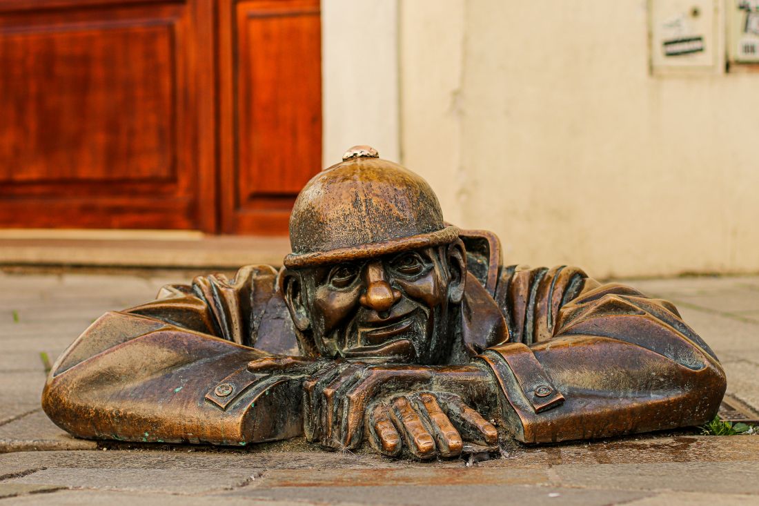 broncane skulpture bratsilava slovacka vikend putovanje