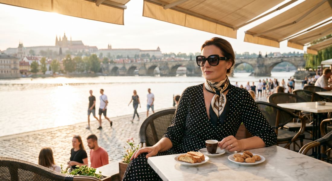 kako kombinirati svilenu maramu rubac uz haljinu