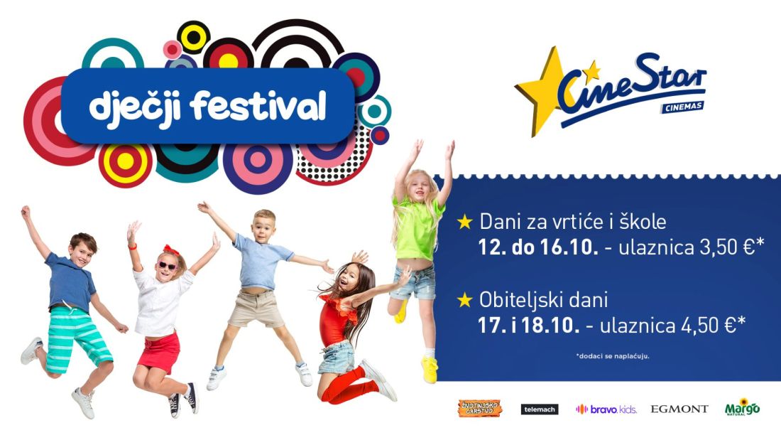 DJECJI_FESTIVAL_2026 Dobrodosli! cinestar listopad zagreb osijek
