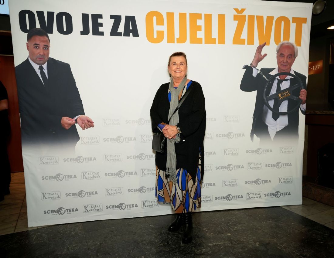 Mirela Brekalo na kazalisnoj premijeri ovo je za cijeli zivot