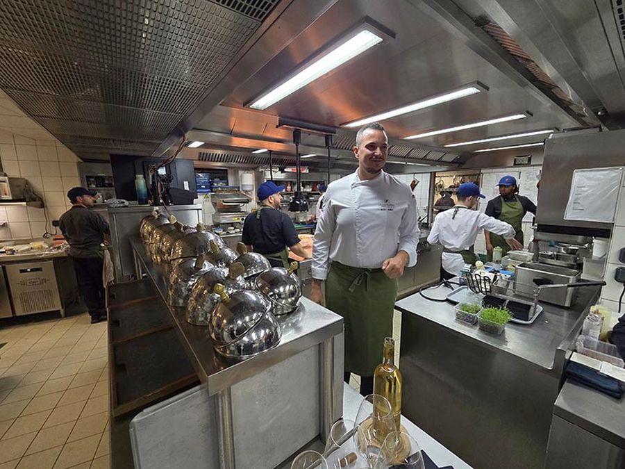 alsac francuski restoran Le Feuillage u hotelu La Cheneaudiere chef Jean Paul Acker