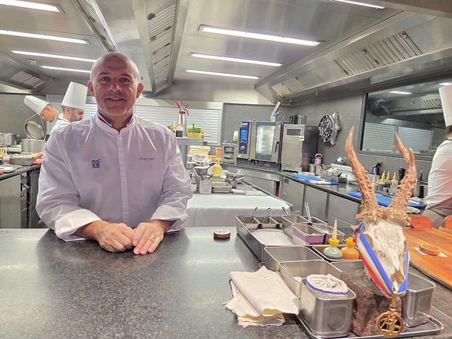 restoran La Table dOlivier Nasti hotel Le Chambard francuski chef Olivier Nasti