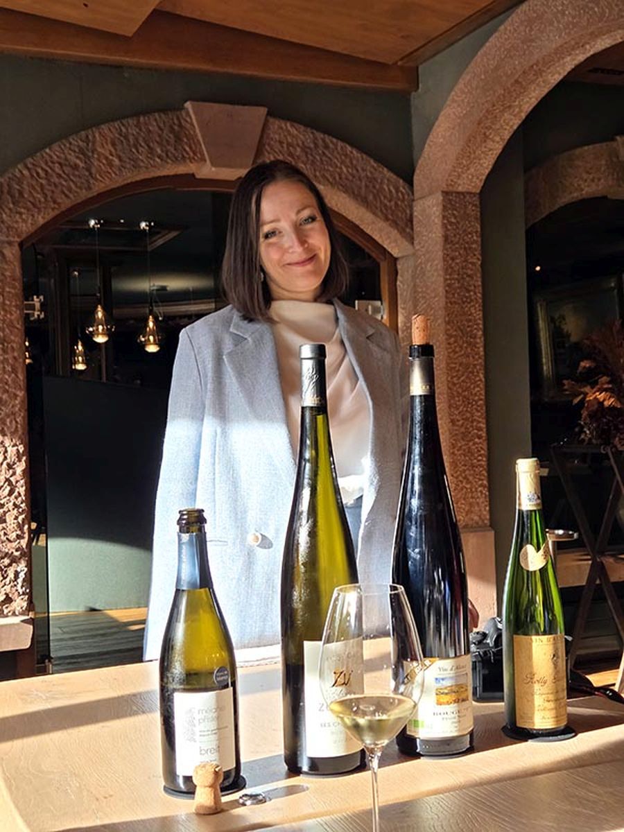 vina alsac alzasa sommelier Michelin restorana i Relais Chateaux hotela